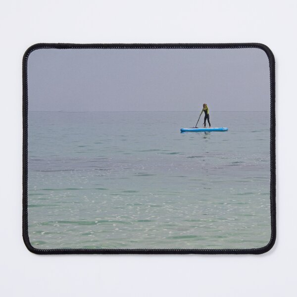 Item preview, Paddle boarder in the sea off the Isle of Herm, Channel Islands designed and sold by HazelWright.