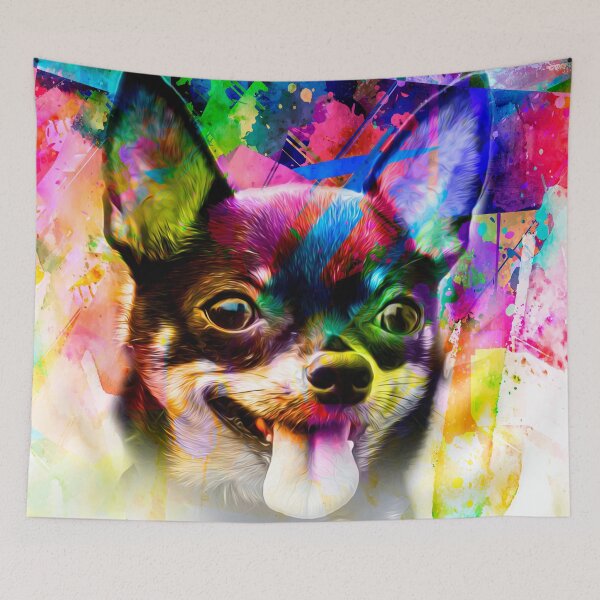 Item preview, Painted chihuahua designed and sold by Zip-Zup.