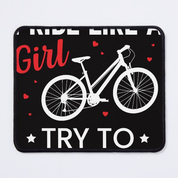 Item preview, iknow i rid like a girl try to keep up mountain biking MTB Funny Mountain Bike Art For Men Women designed and sold by mohmmed22.