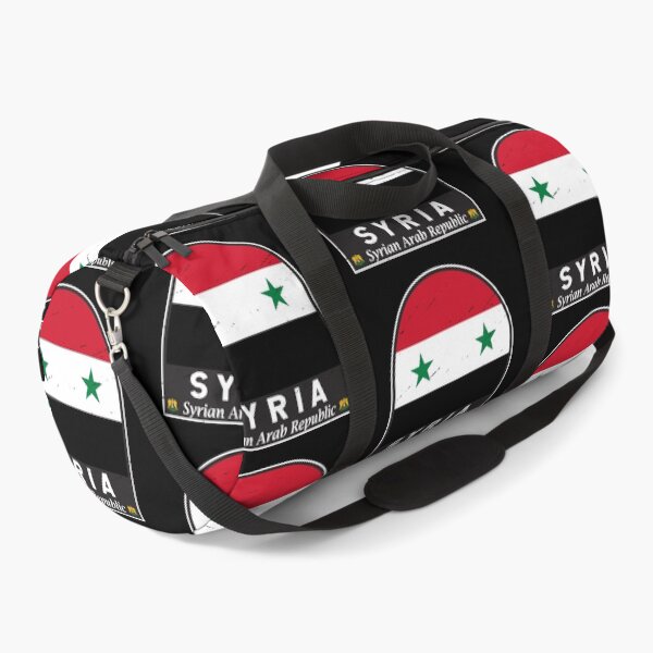Item preview, Syria Flag Emblem Distressed Vintage designed and sold by KrisSidDesigns.