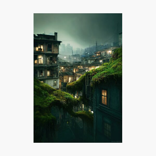 Moss Town #15 Photographic Print