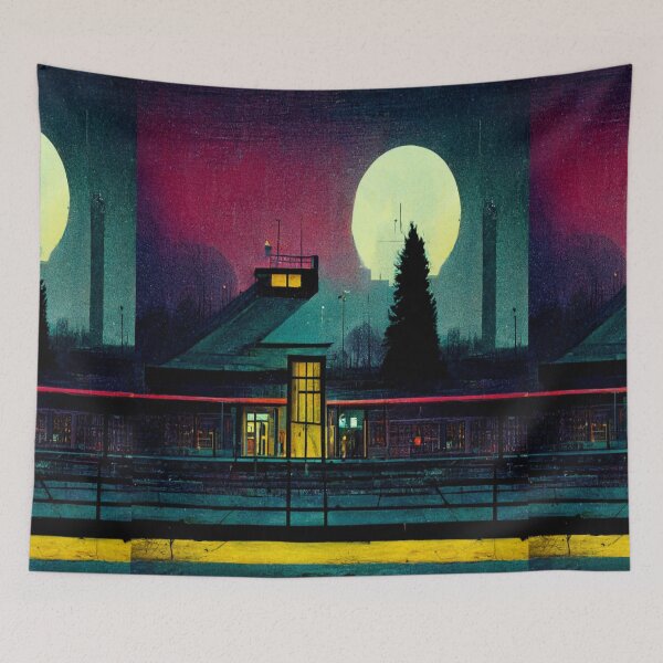 Item preview, Planet Warz - City of Souvenirs - Station 01 "Planet Hellcabone" designed and sold by Brazz Official.