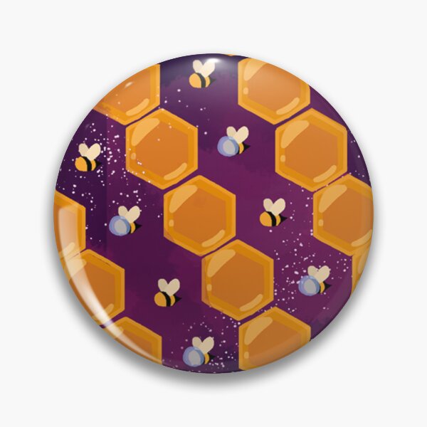Item preview, Space bee pattern designed and sold by RangleTangle.