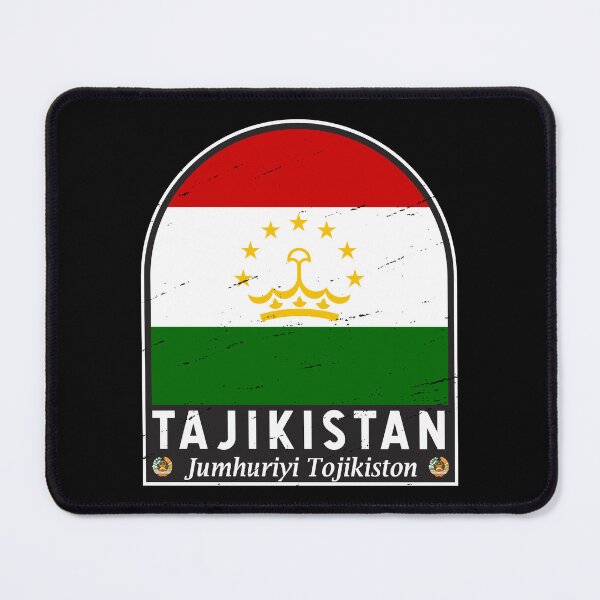 Item preview, Tajikistan Flag Emblem Distressed Vintage designed and sold by KrisSidDesigns.