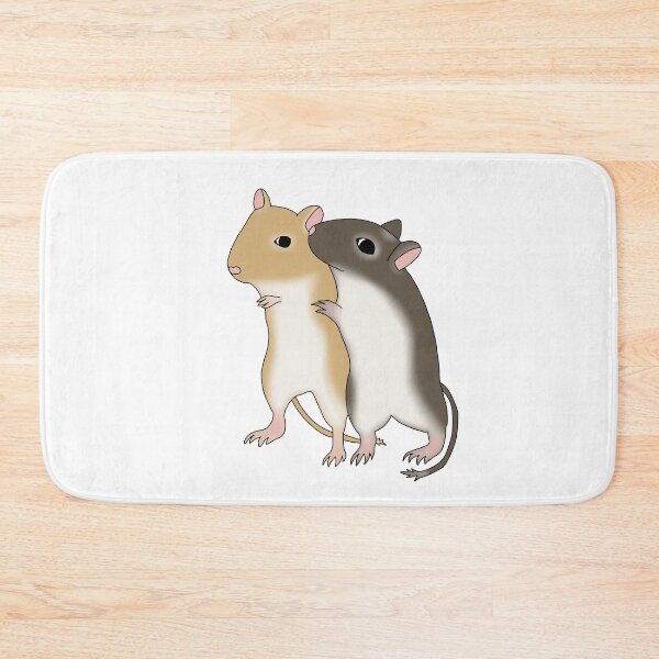 Item preview, Two Cute hugging gerbils designed and sold by Becky-Marie.