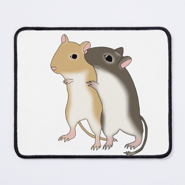Item preview, Two Cute hugging gerbils designed and sold by Becky-Marie.