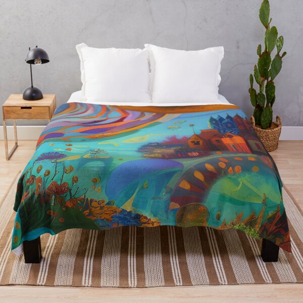 Item preview, Over the hills and far away - Abstract & fantasy designed and sold by The-Meraki-Man.
