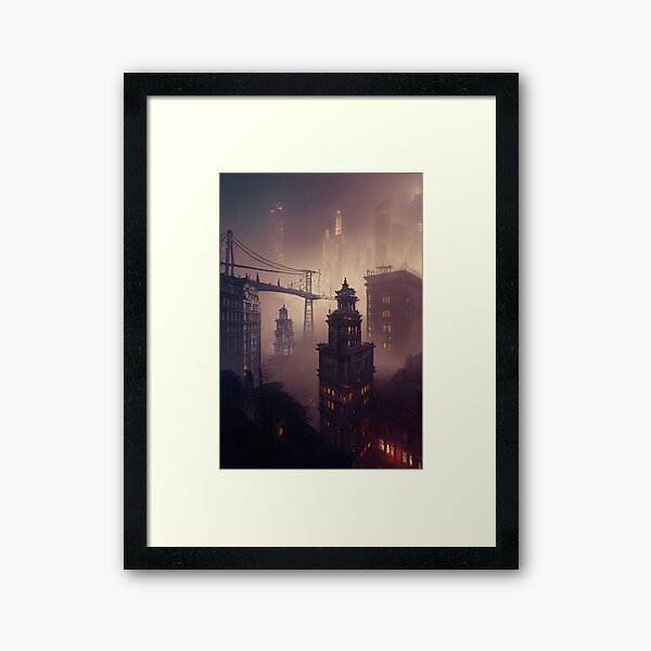 Victorian Metropolis #1 Framed Art Print