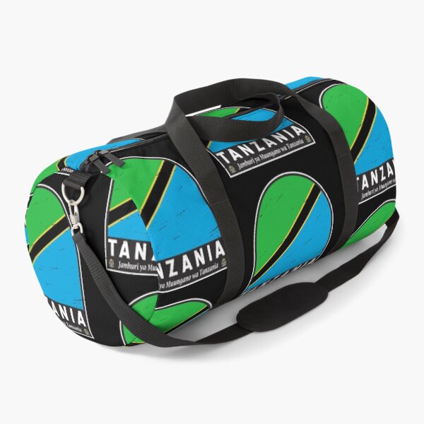 Item preview, Tanzania Flag Emblem Distressed Vintage designed and sold by KrisSidDesigns.