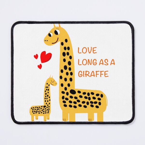 Item preview, Mama Giraffe and baby love. designed and sold by thinkittithink.