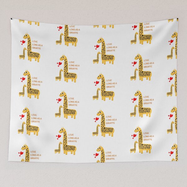 Item preview, Mama Giraffe and baby love.  designed and sold by thinkittithink.