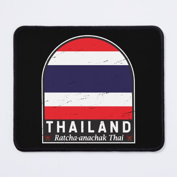Item preview, Thailand Flag Emblem Distressed Vintage designed and sold by KrisSidDesigns.