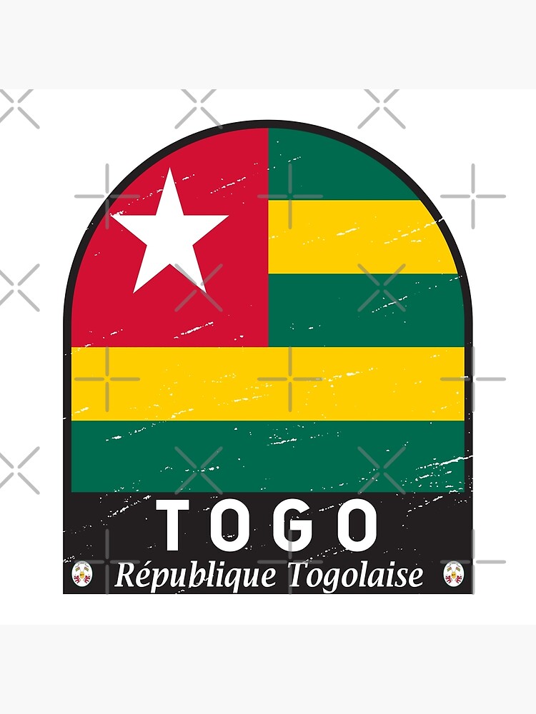 Vintage Togolese Republic Togo Africa African Flag - Togo - Mug