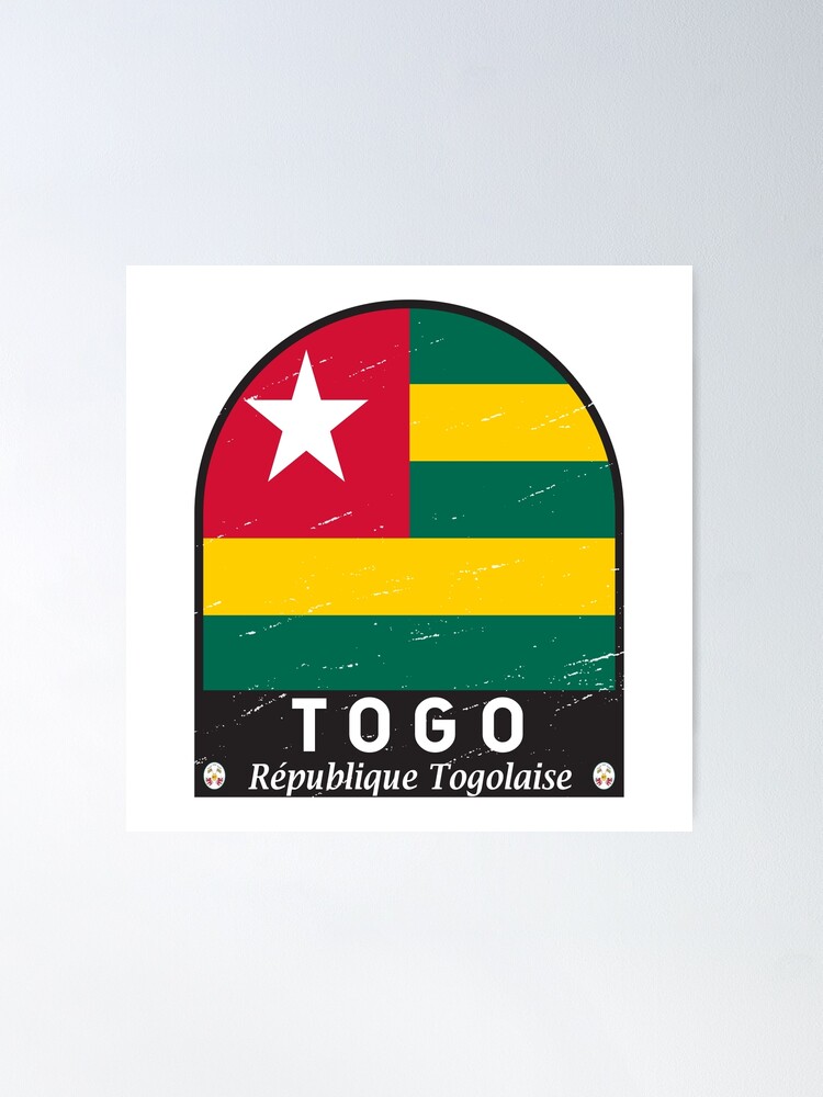 Vintage Togolese Republic Togo Africa African Flag - Togo - Mug