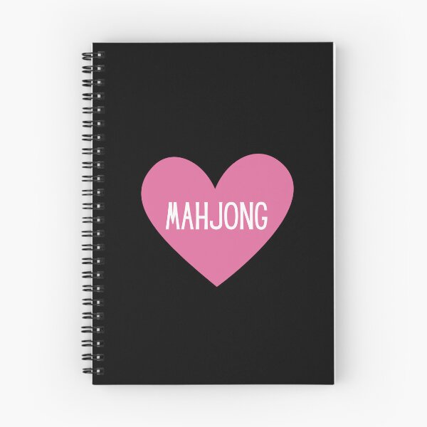 Item preview, I Love Mahjong Pink Heart designed and sold by NinniSilver.