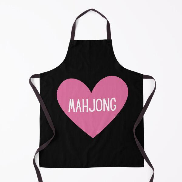 Item preview, I Love Mahjong Pink Heart designed and sold by NinniSilver.