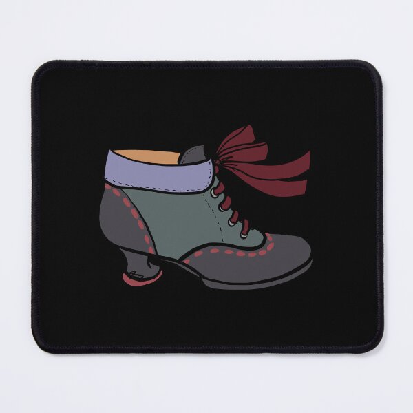 Item preview, Fluevog Investigator Bootie -- Green / Black / Yellow / Burgundy designed and sold by anne m bray.