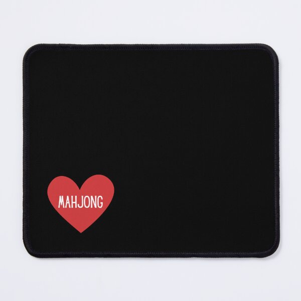 Item preview, I Love Mahjong Red Heart designed and sold by NinniSilver.