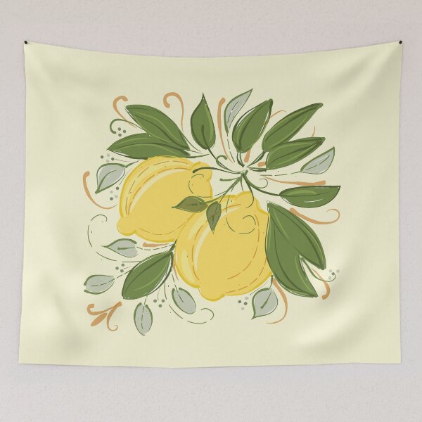 Item preview, Sicilian lemons designed and sold by PerlaDesignArt.