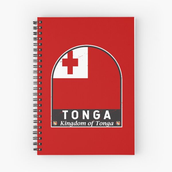Item preview, Tonga Flag Emblem Distressed Vintage designed and sold by KrisSidDesigns.