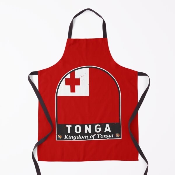 Item preview, Tonga Flag Emblem Distressed Vintage designed and sold by KrisSidDesigns.