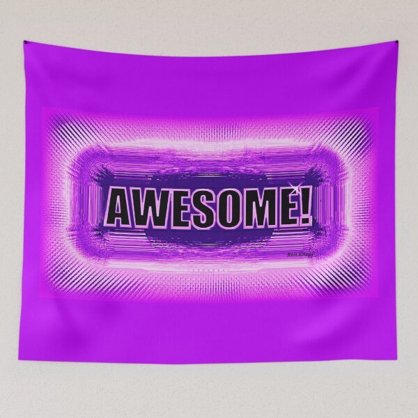 Item preview, WALL ART  //  AWESOME! designed and sold by Imagin8er.