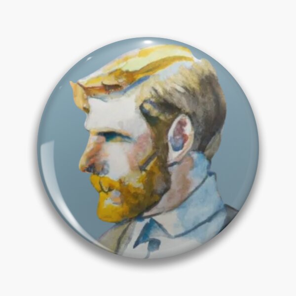 Item preview, Vintage portrait blonde man, blonde man antique portrait, classical original portrait, old portrait, artist painting, old painting,  designed and sold by Artsareus.