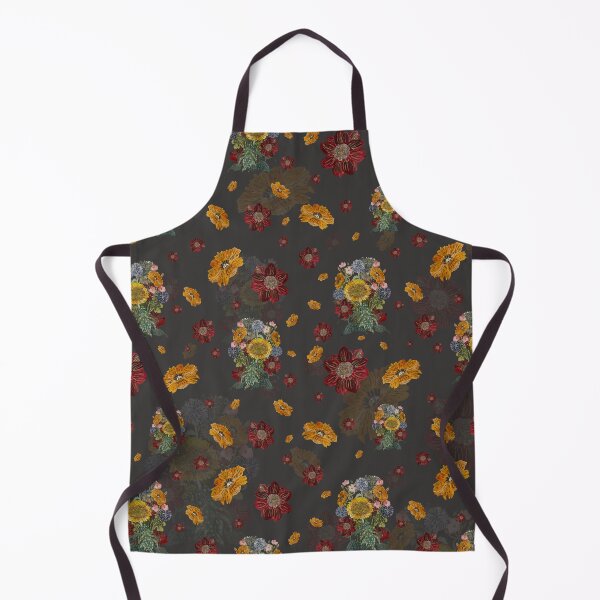 Artikelvorschau, Bouquet flower seamless pattern on grey background entworfen und verkauft von Yana Mustafina | Boho Soulful Designs.