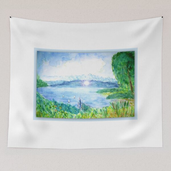 Item preview, View of Lake Constance  designed and sold by angel1.