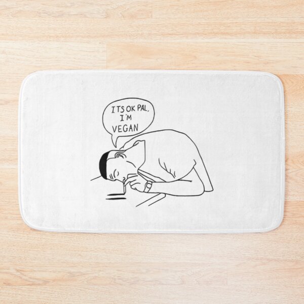 Item preview, It's Ok Pal Vegan Funny designed and sold by FirnandArt.