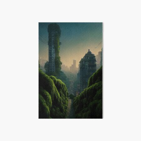 Stunning view (Skyscrapers series #7) Art Board Print