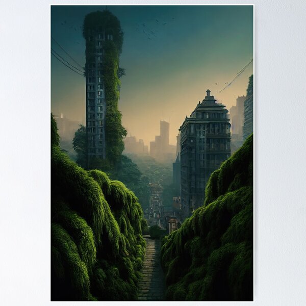 Item preview, Stunning view (Skyscrapers series #7) designed and sold by phneural.