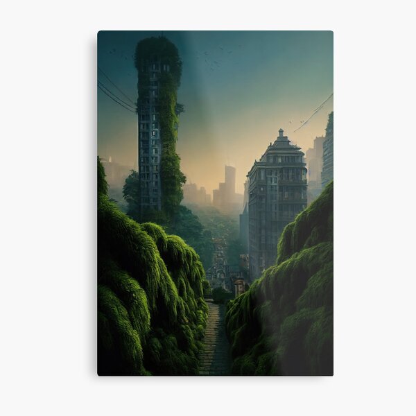 Stunning view (Skyscrapers series #7) Metal Print