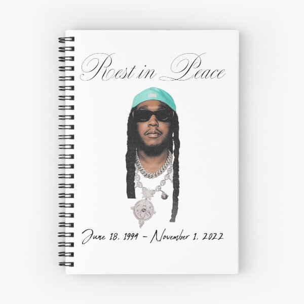 Item preview, RIP TAKEOFF Migos rest in peace dates designed and sold by UNKNOWNVISIONS.