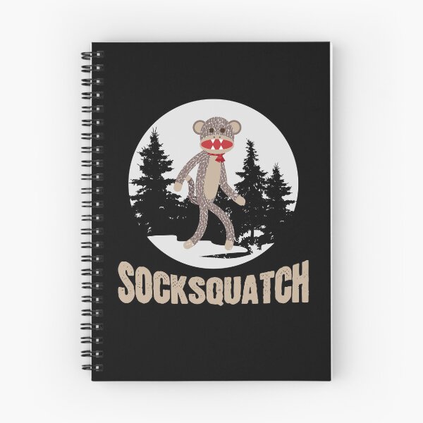 Item preview, Sock Monkey Sasquatch Socksquatch, Funny Bigfoot Sighting  designed and sold by Maria Garcia.