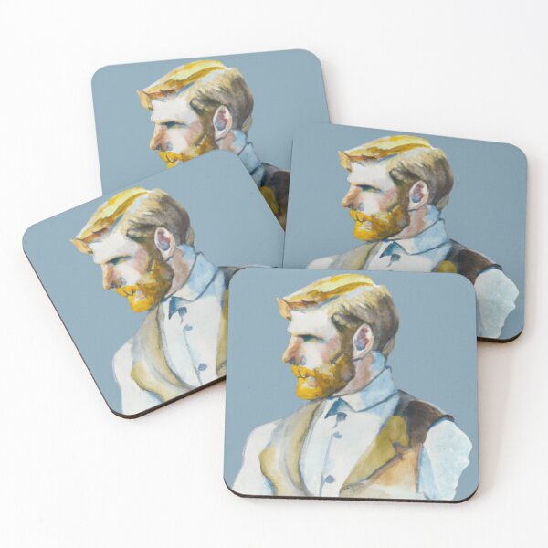 Item preview, Vintage portrait blonde man, blonde man antique portrait, classical original portrait, old portrait, artist painting, old painting,  designed and sold by Artsareus.
