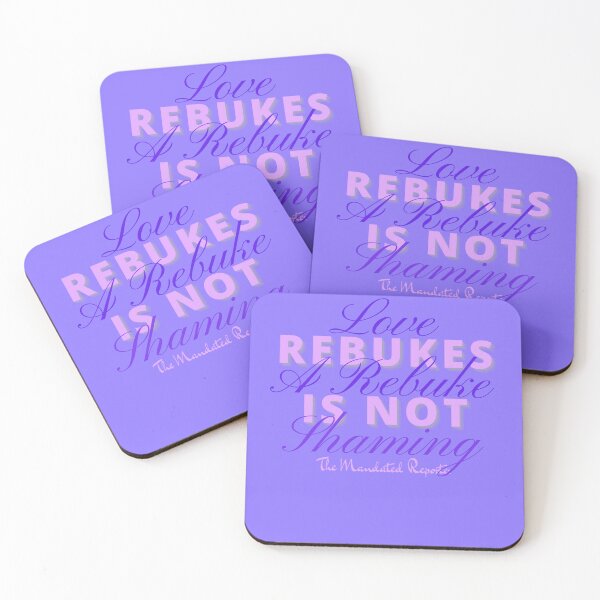 Item preview, Love Rebukes. A Rebuke is Not Shaming. - Amethyst designed and sold by TheReporter1.