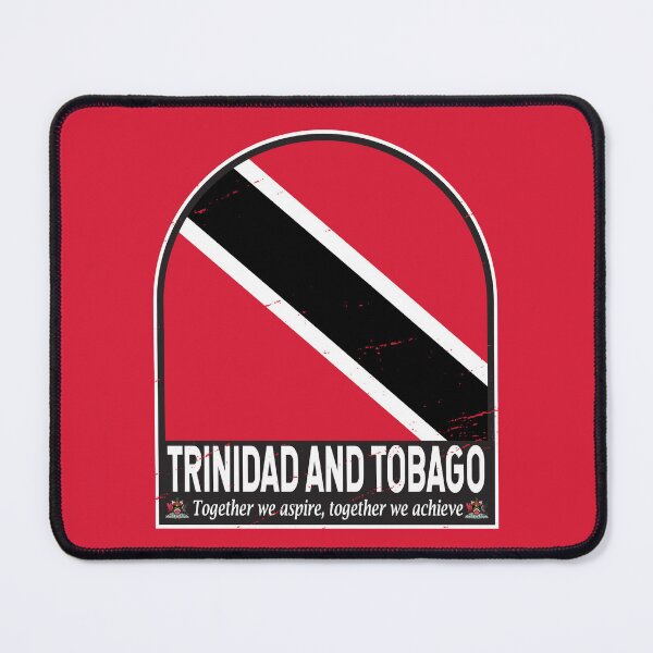 Item preview, Trinidad and Tobago Flag Emblem Distressed Vintage designed and sold by KrisSidDesigns.