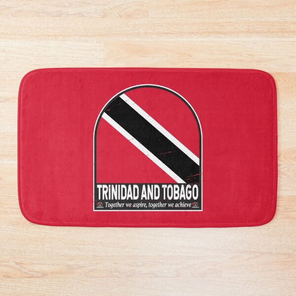 Item preview, Trinidad and Tobago Flag Emblem Distressed Vintage designed and sold by KrisSidDesigns.