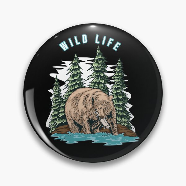Item preview, Wild Life - Grizzly bear designed and sold by ArtStile.