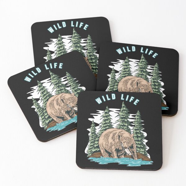 Item preview, Wild Life - Grizzly bear designed and sold by ArtStile.