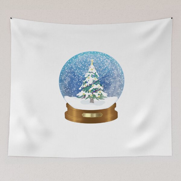 Item preview, Snowy Christmas Tree Snow Globe designed and sold by DreamFruit11.