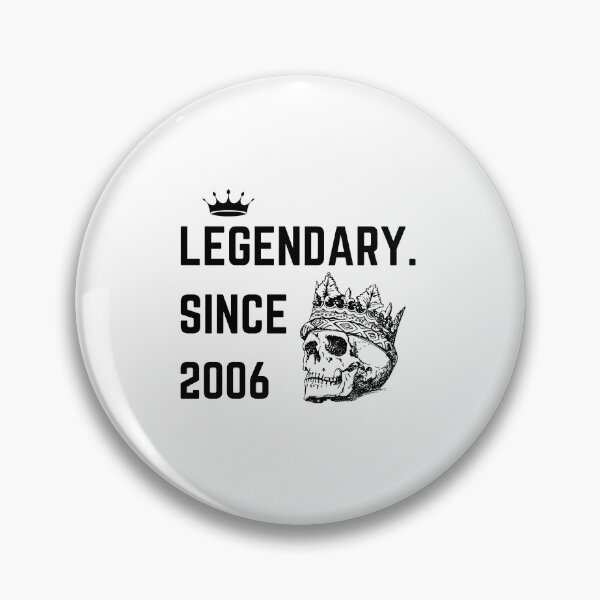 Item preview, Legendary Since 2006, Sweet Sixteen, 16th Birthday Skull Gift, Nephew, designed and sold by moderncrazeshop.