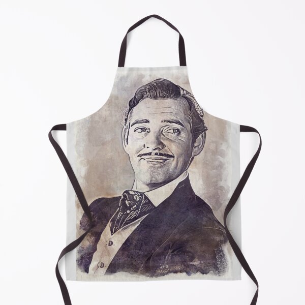 Item preview, Clark Gable Art - watercolor vintage - D9 designed and sold by DecoVintage.
