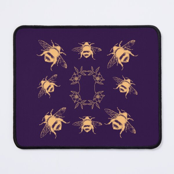 Item preview, Bumblebee Pattern- Victorian Illustration -Yellow designed and sold by tinytiger77.