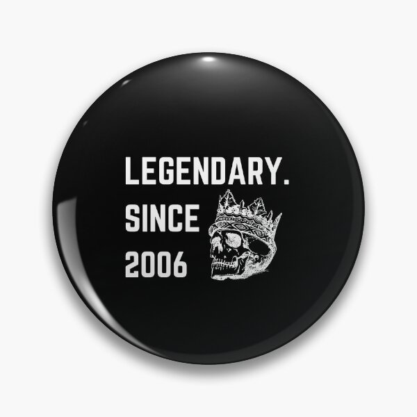Item preview, Legendary Since 2006, Sweet Sixteen, 16th Birthday Gift, Skull designed and sold by moderncrazeshop.