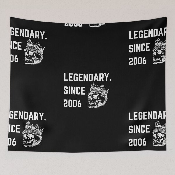 Item preview, Legendary Since 2006, Sweet Sixteen, 16th Birthday Gift, Skull designed and sold by moderncrazeshop.