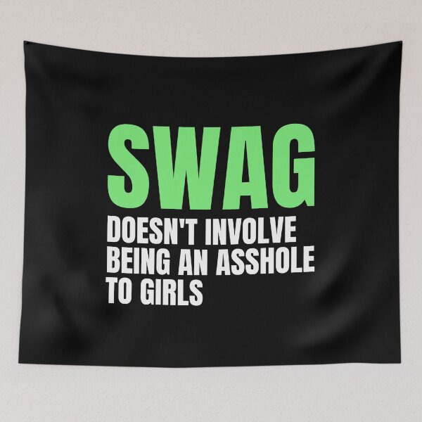 Item preview, Swag no implica ser un gilipollas con las chicas designed and sold by Big Twelve.