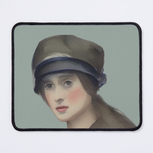 Item preview, Vintage original Art, Vintage Female portrait, Custom female portrait, Portrait painting woman, Vintage art designed and sold by Artsareus.