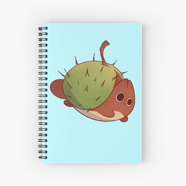 Chestnut cute anime cat Spiral Notebook